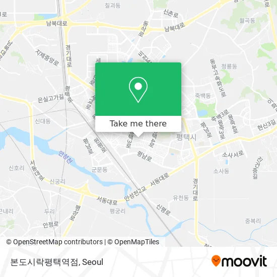 본도시락평택역점 map