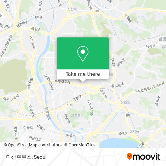 다산주유소 map