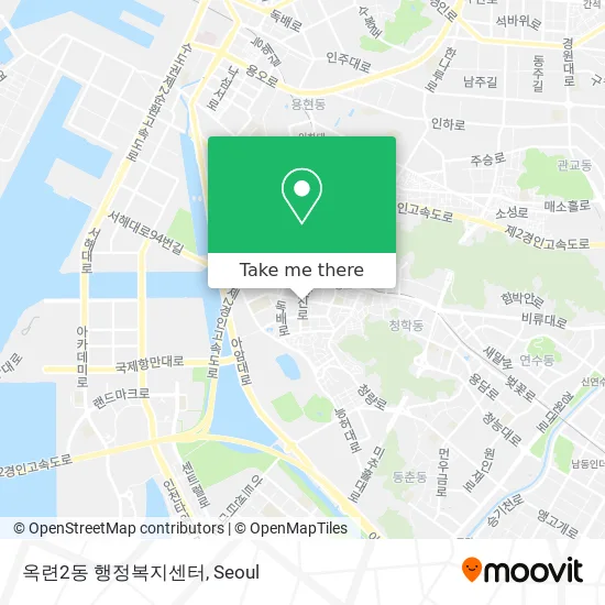 옥련2동 행정복지센터 map