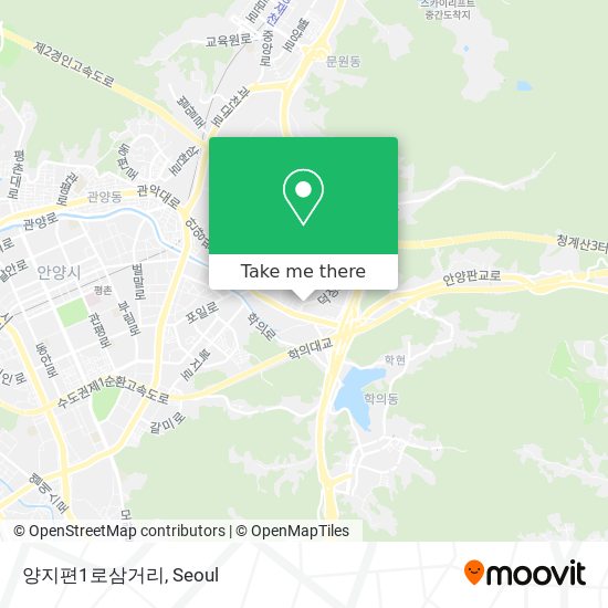 양지편1로삼거리 map