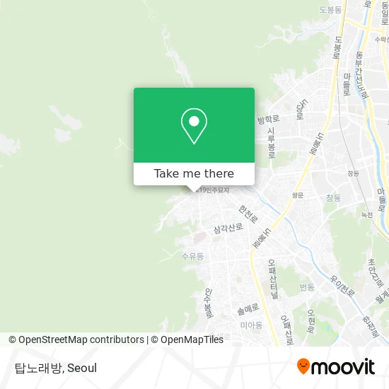 탑노래방 map