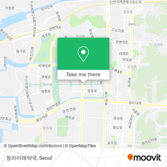 청라미래약국 map