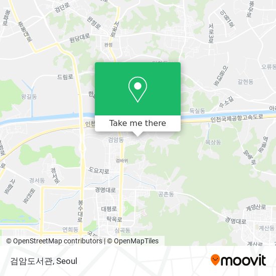 검암도서관 map