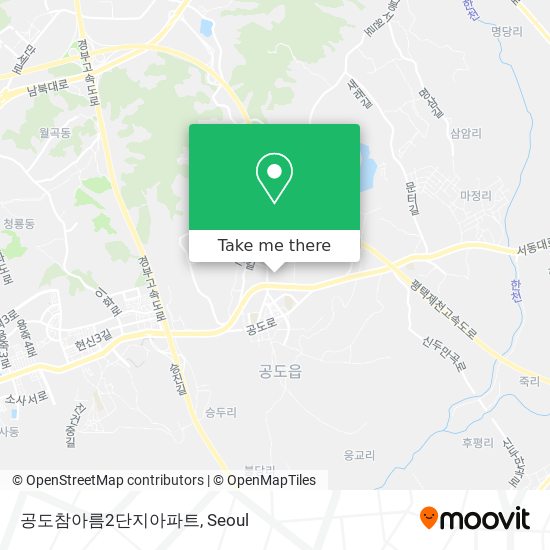 공도참아름2단지아파트 map