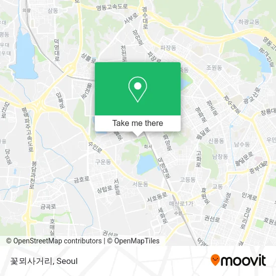 꽃뫼사거리 map