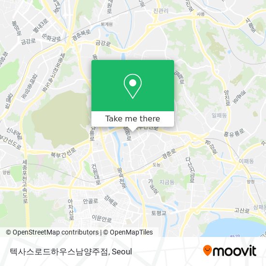 텍사스로드하우스남양주점 map