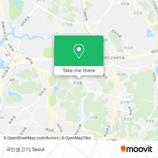 국민생고기 map