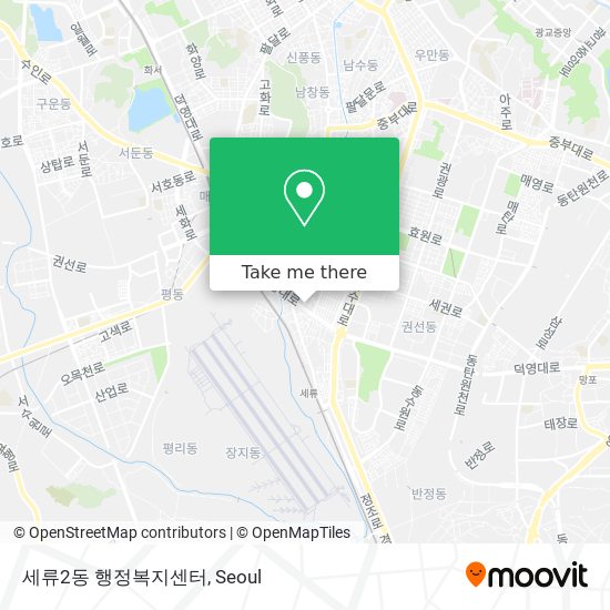 세류2동 행정복지센터 map