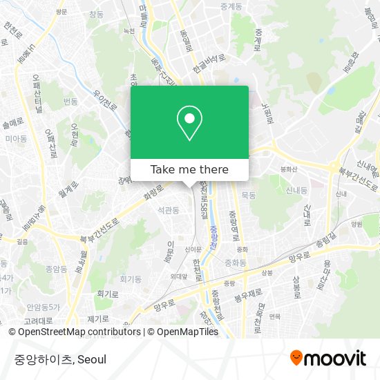 중앙하이츠 map