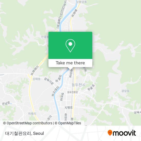 대기철판요리 map
