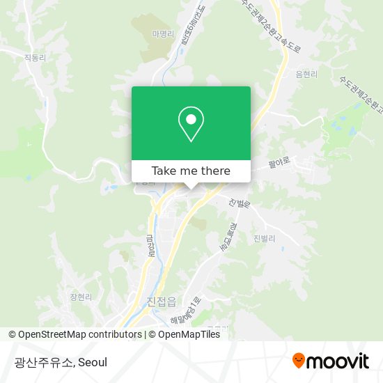 광산주유소 map