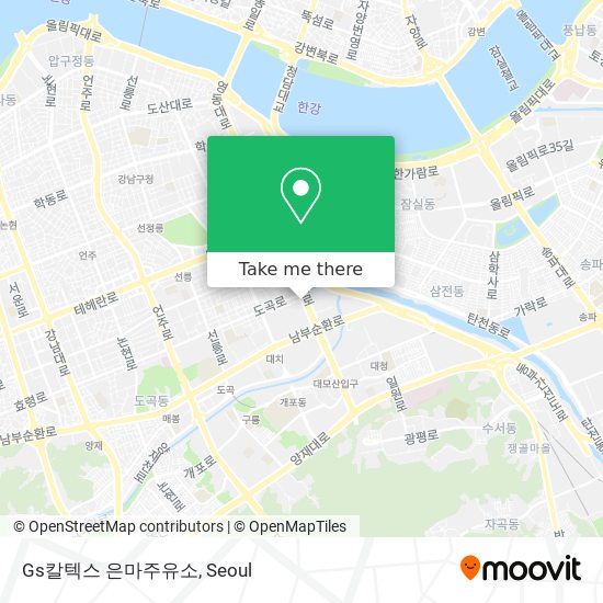 Gs칼텍스 은마주유소 map