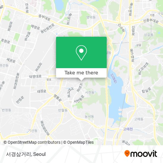 서경삼거리 map