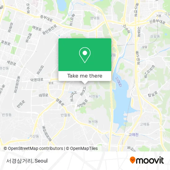 서경삼거리 map