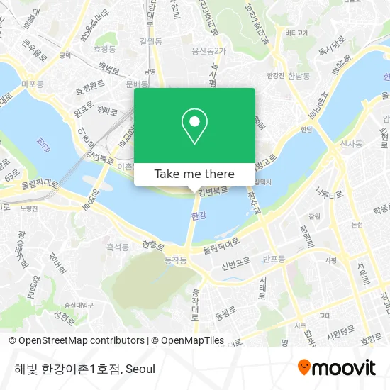 해빛 한강이촌1호점 map