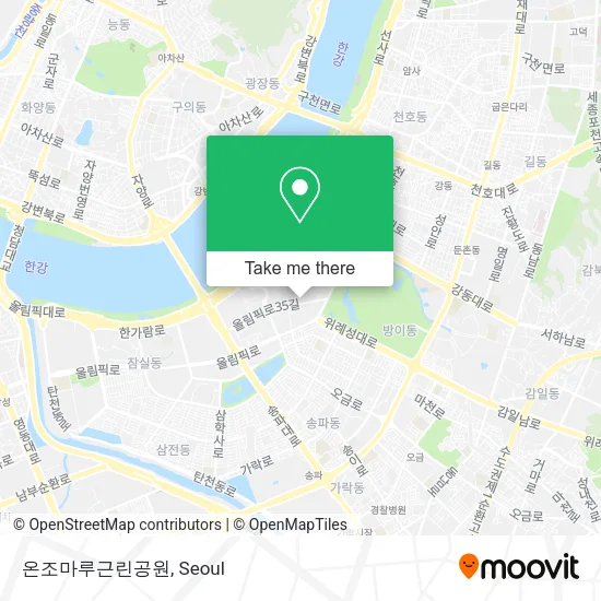 온조마루근린공원 map