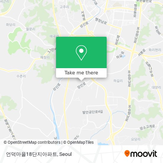 언덕마을18단지아파트 map