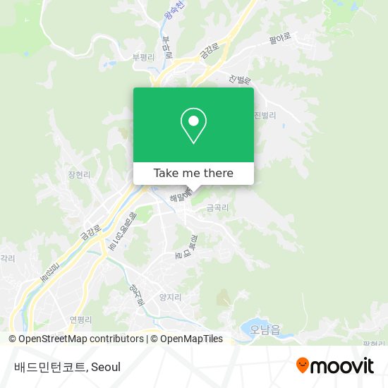 배드민턴코트 map