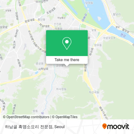 하남골 흑염소요리 전문점 map