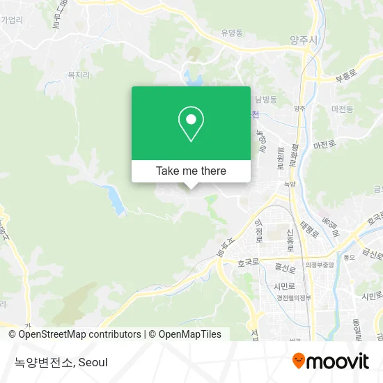 녹양변전소 map