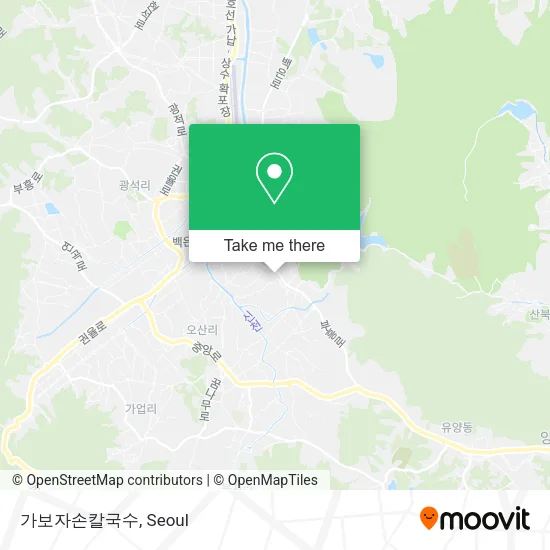 가보자손칼국수 map