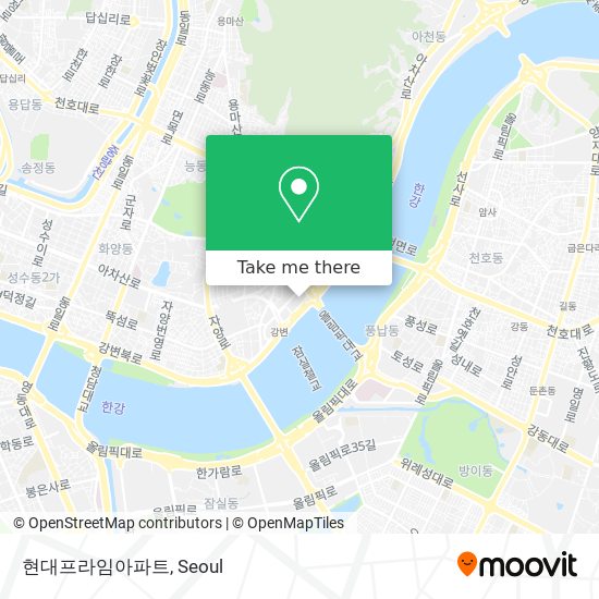 현대프라임아파트 map