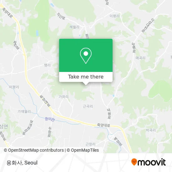 용화사 map