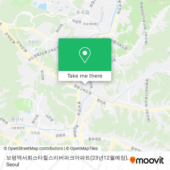 보평역서희스타힐스리버파크아파트(23년12월예정) map