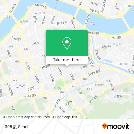 305동 map