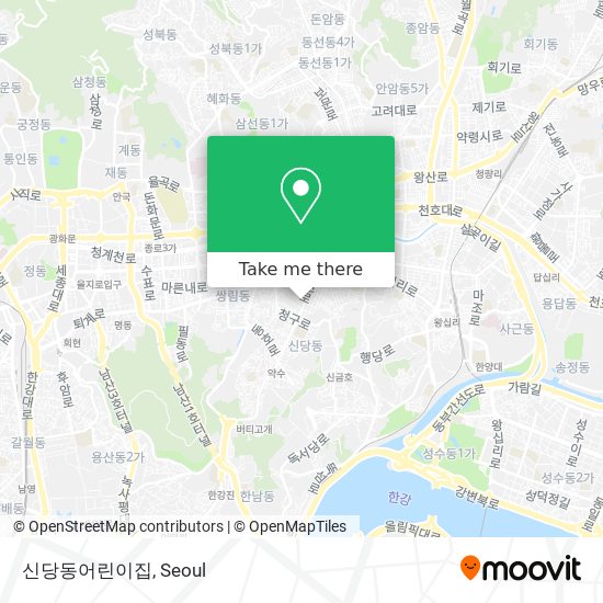 신당동어린이집 map