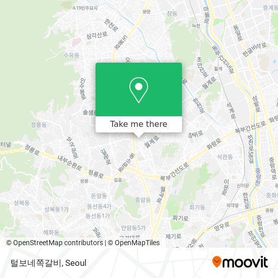 털보네쪽갈비 map