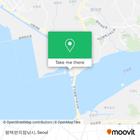 평택편의점낚시 map