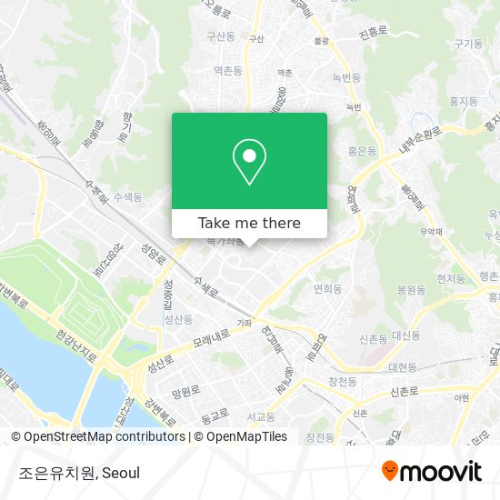 조은유치원 map