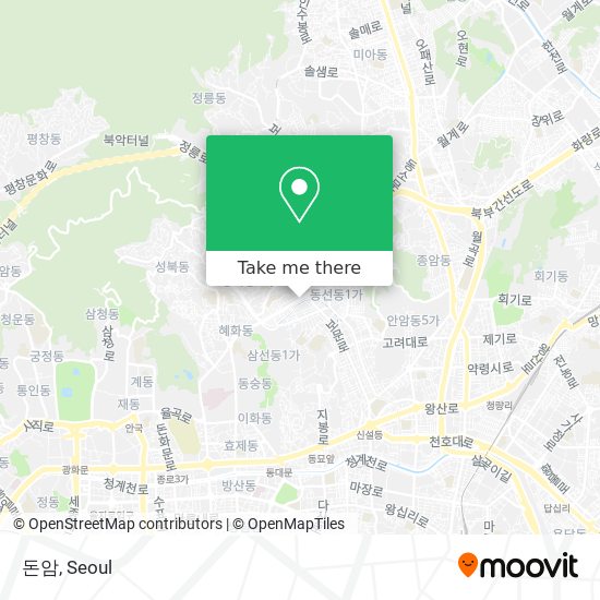 돈암 map