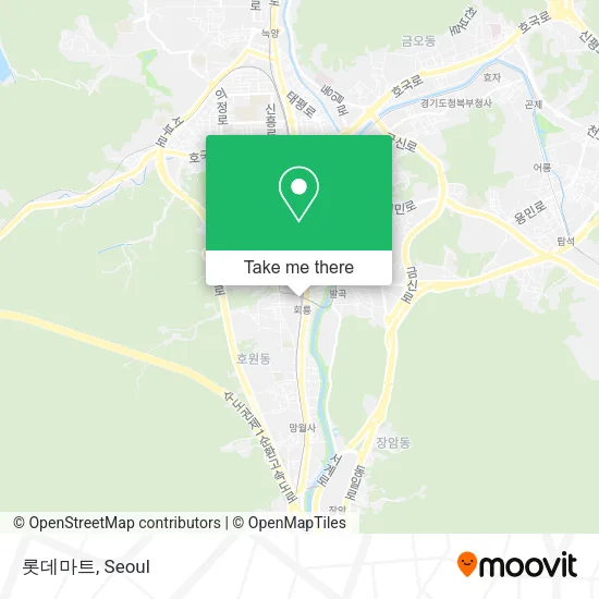 롯데마트 map