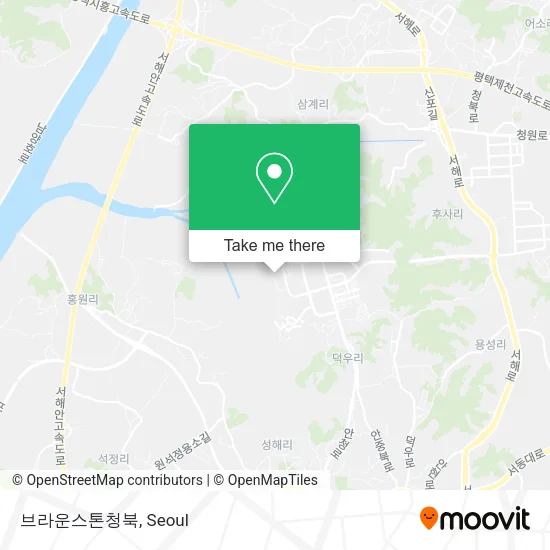 브라운스톤청북 map