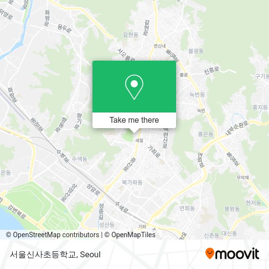 서울신사초등학교 map