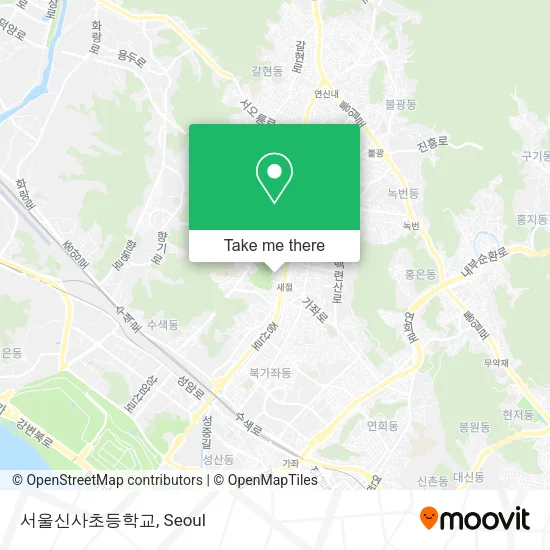 서울신사초등학교 map