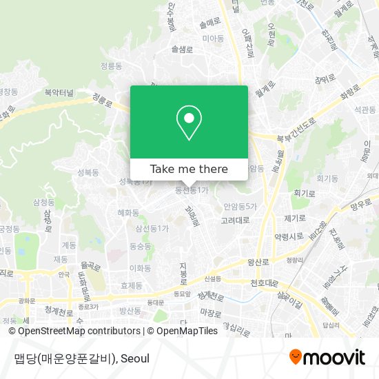 맵당(매운양푼갈비) map