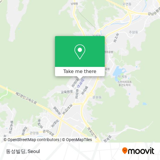 동성빌딩 map