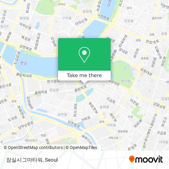 잠실시그마타워 map