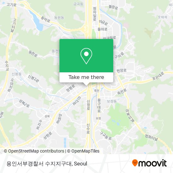 용인서부경찰서 수지지구대 map