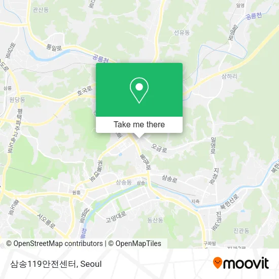 삼송119안전센터 map