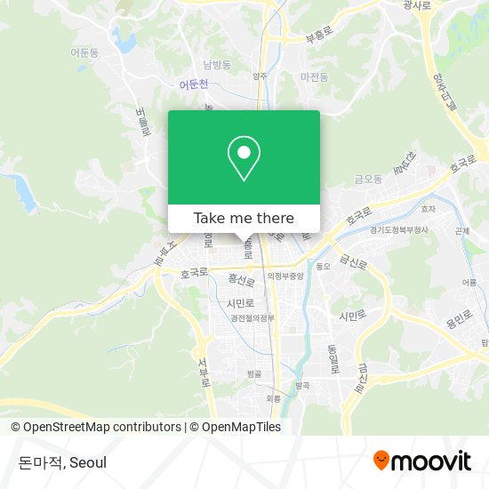 돈마적 map