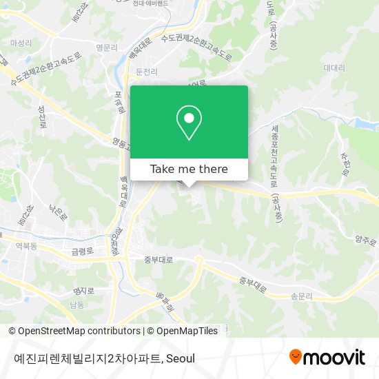 예진피렌체빌리지2차아파트 map
