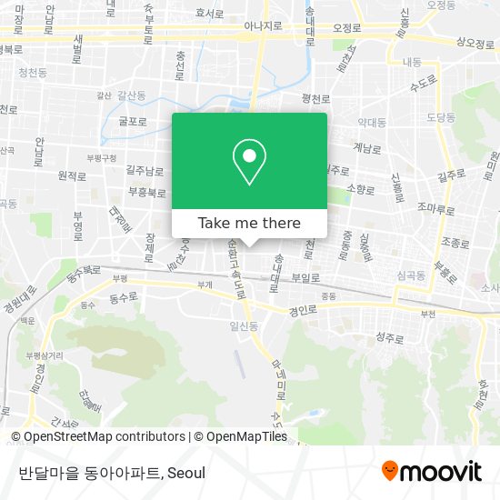반달마을 동아아파트 map