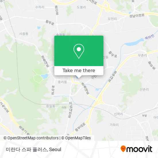 미란다 스파 플러스 map