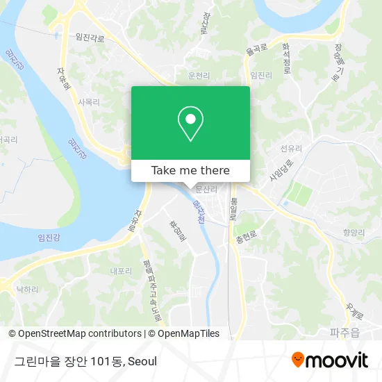 그린마을 장안          101동 map