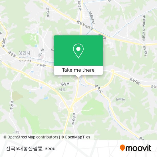 전국5대봉산짬뽕 map