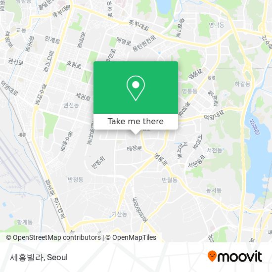 세흥빌라 map